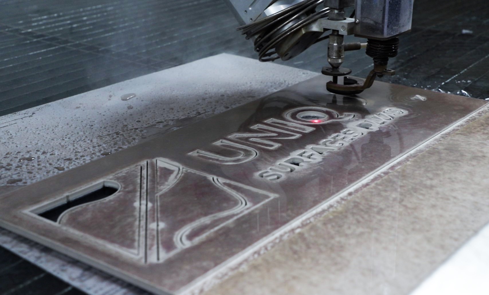 Waterjet cutting