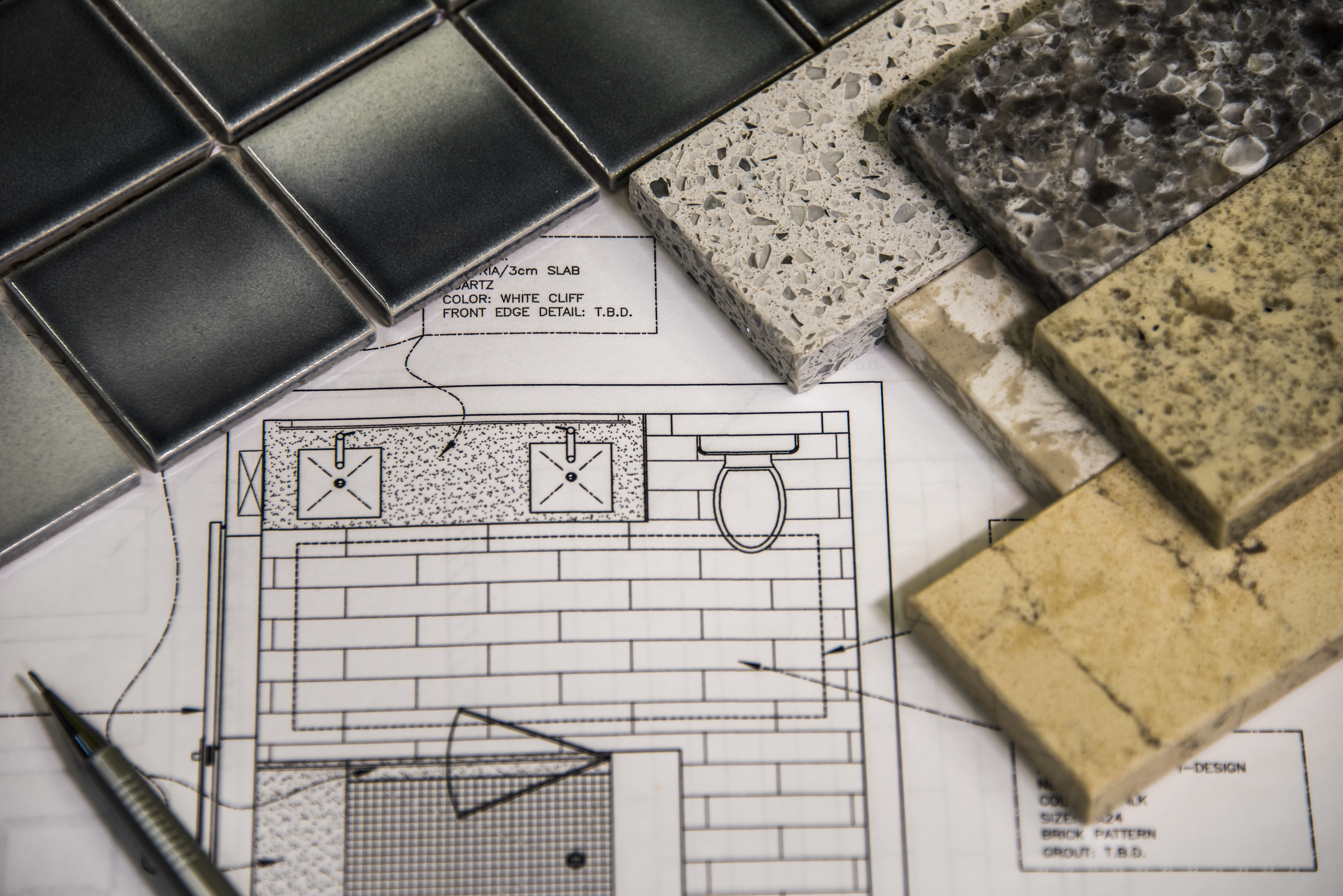 Bespoke kitchen worktop