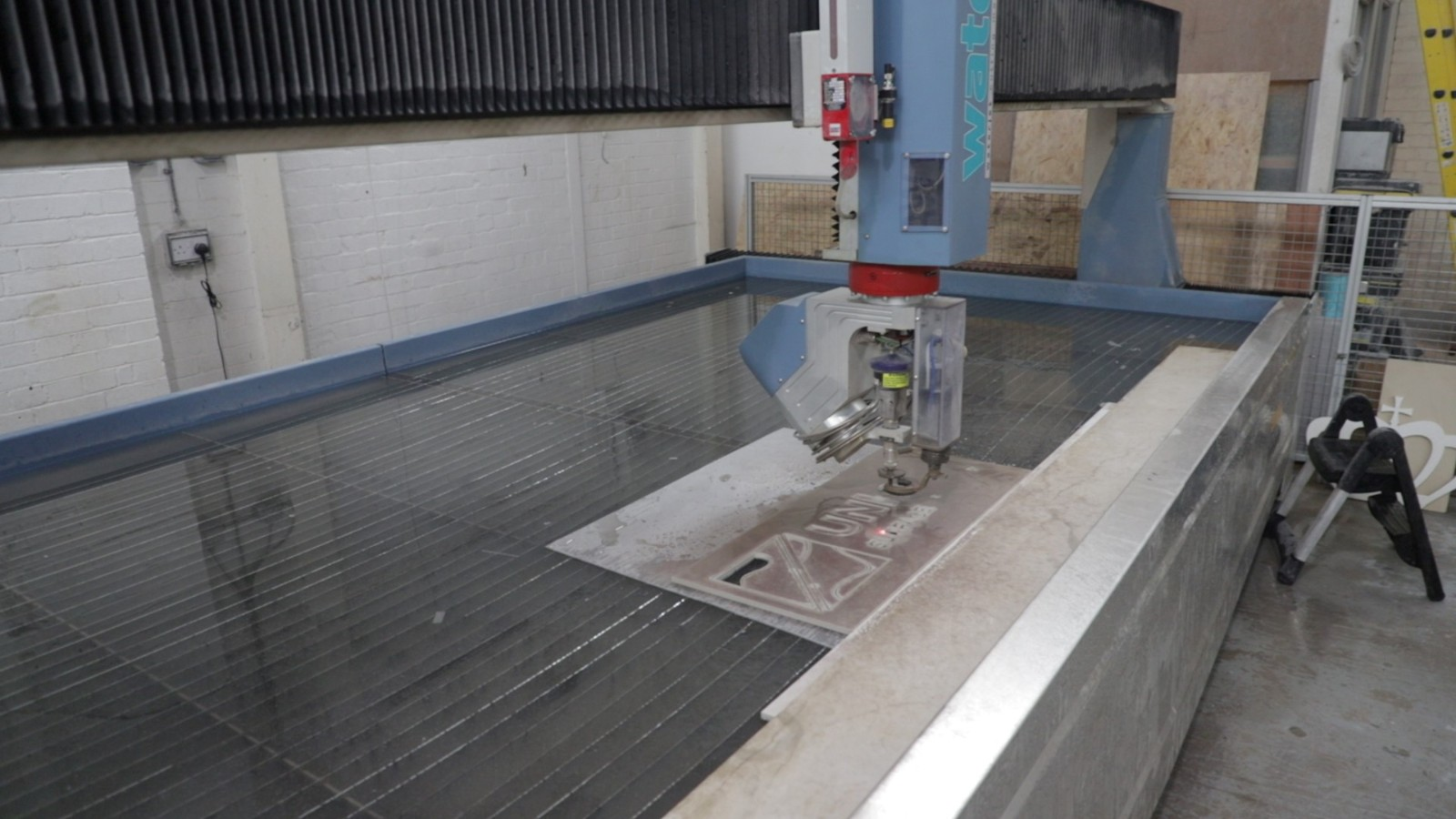 Waterjet cutting